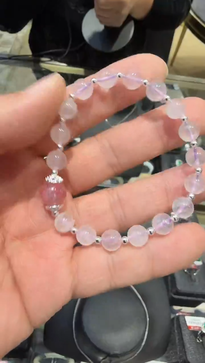 未镶嵌手链水晶多样性发一