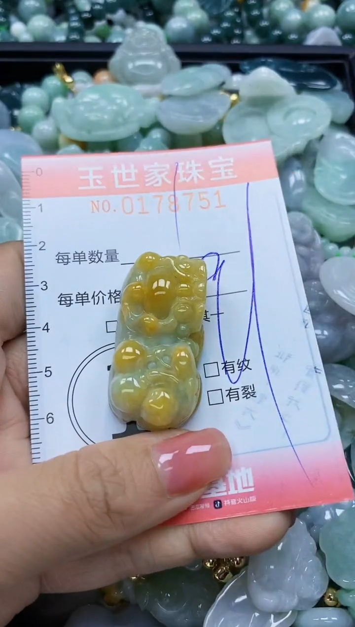 【闪购商品】翡翠颈饰未镶嵌闪购0178751