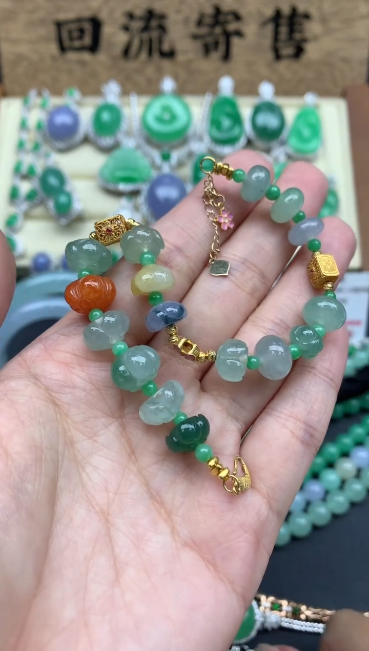 【闪购商品】翡翠手串未镶嵌576--中国好珍宝