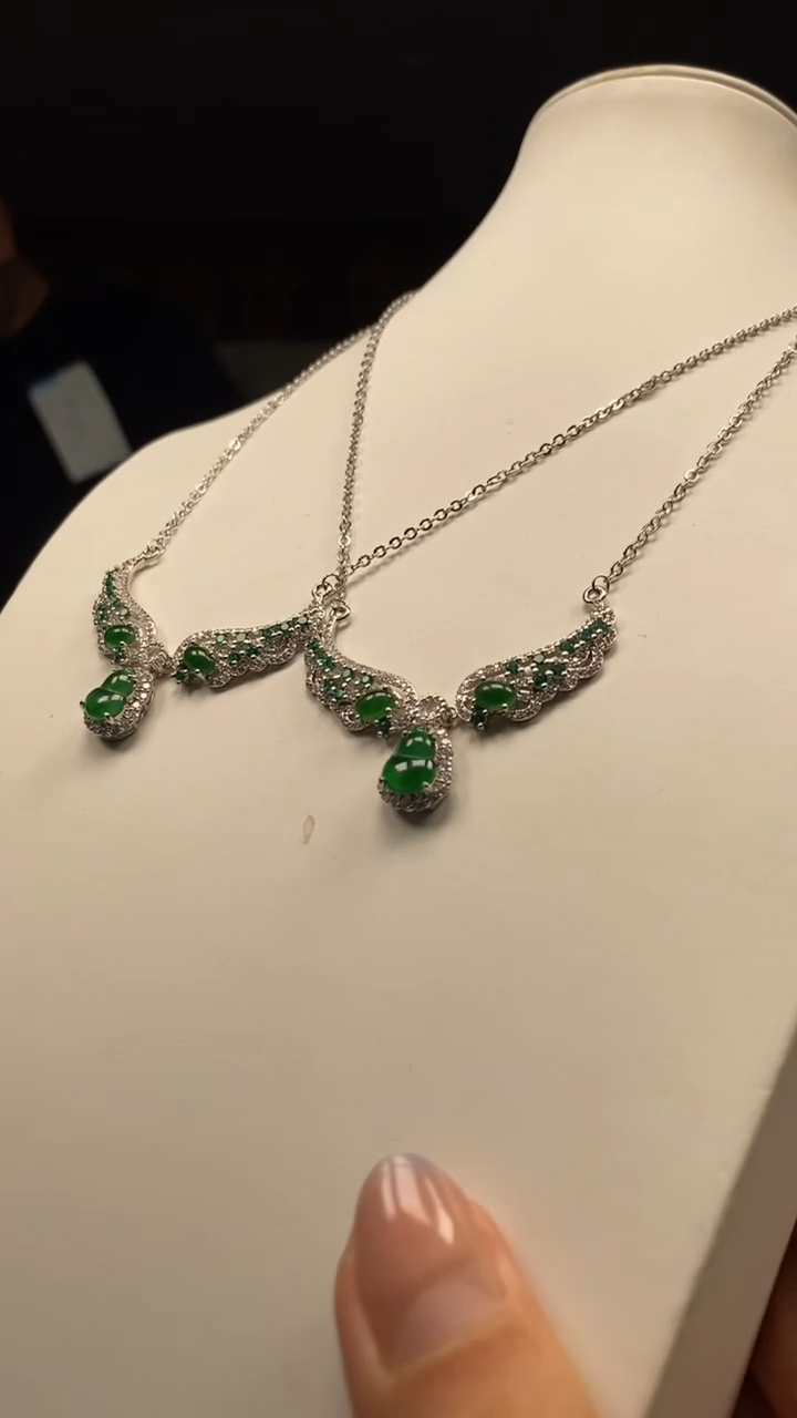 翡翠未镶嵌颈饰多样性发货【只发一件】*q47