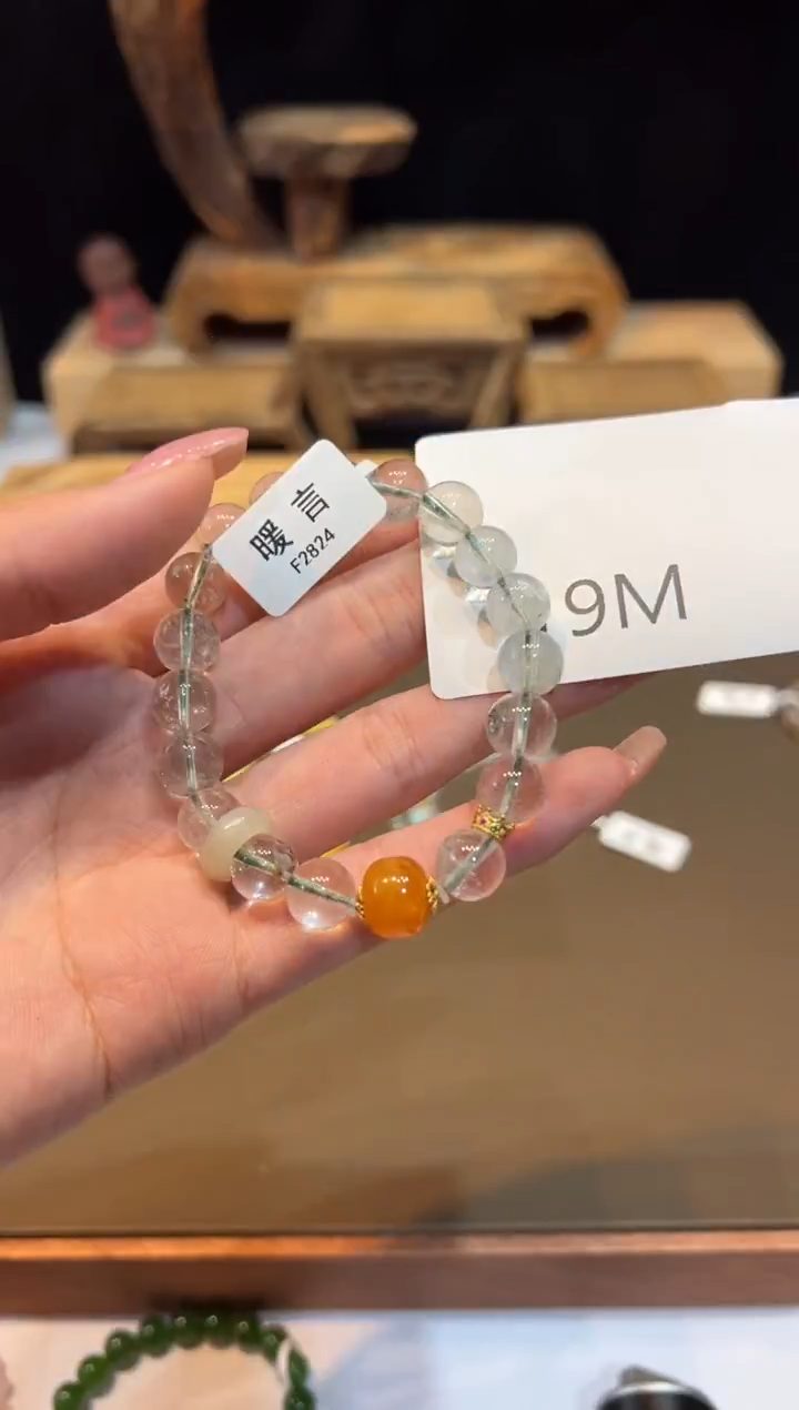 未镶嵌手链水晶手饰@@