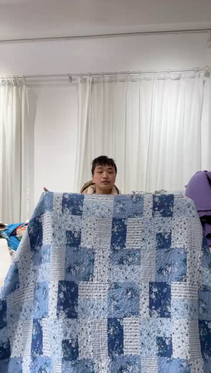 棉220*240纯棉床盖121号微瑕