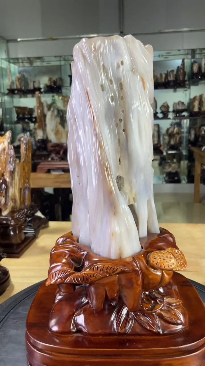 硅化玉珠宝奇石未镶嵌950