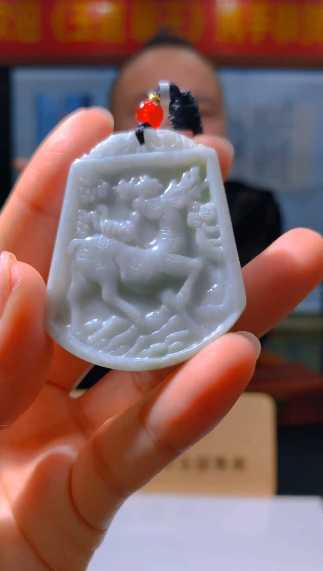 【闪购商品】翡翠颈饰未镶嵌L-@@QJYD027004