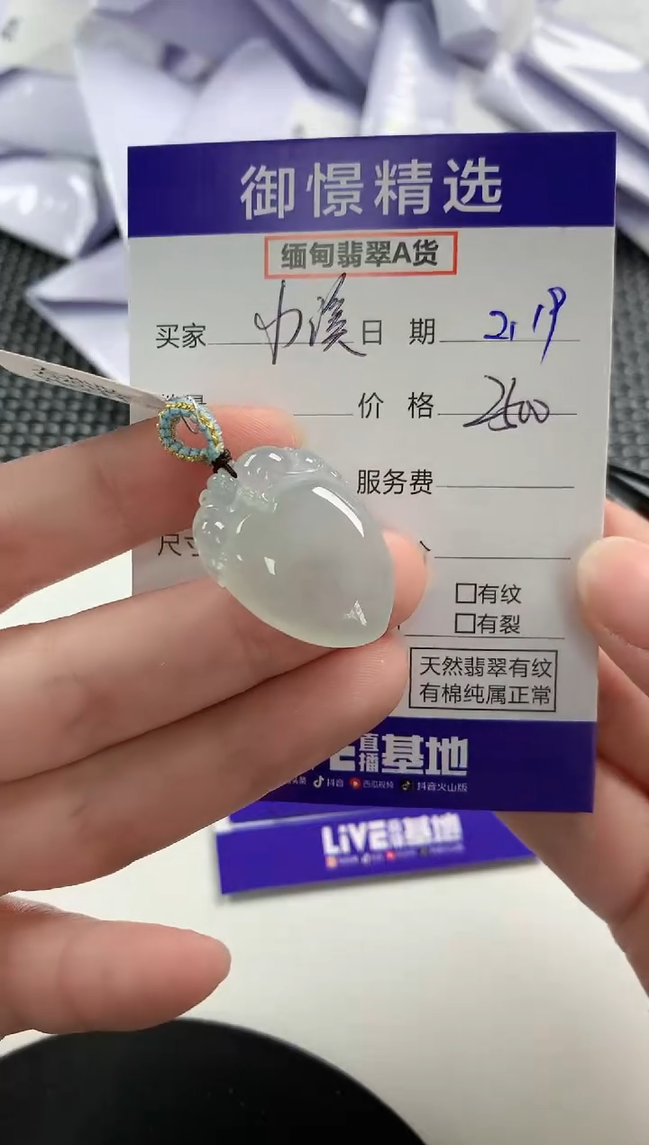 【闪购商品】翡翠颈饰未镶嵌66         