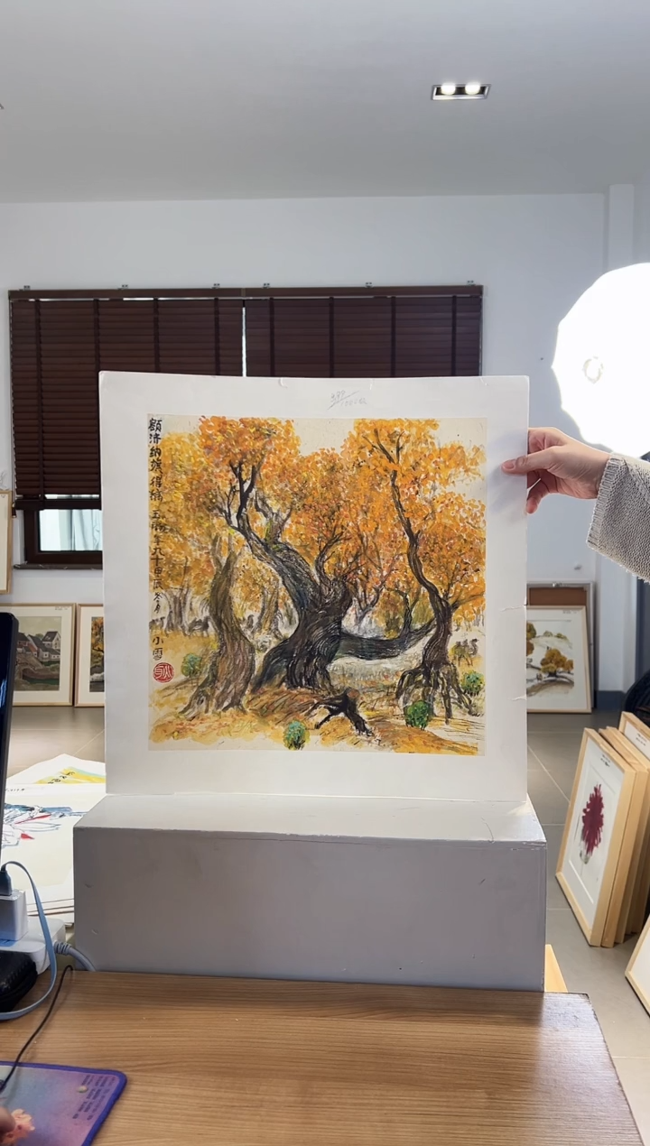 【闪购商品】版画限量亲签盖章版画S