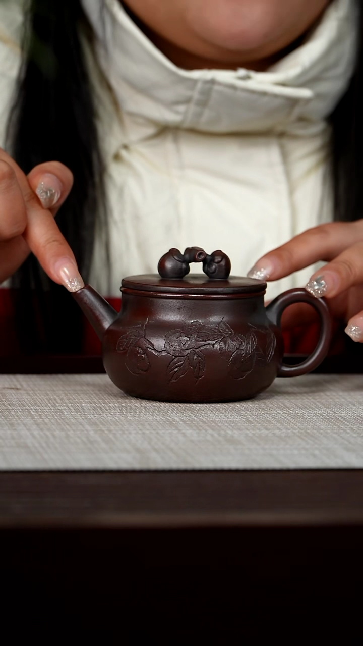 【闪购商品】宜兴原矿紫砂壶茶壶200C