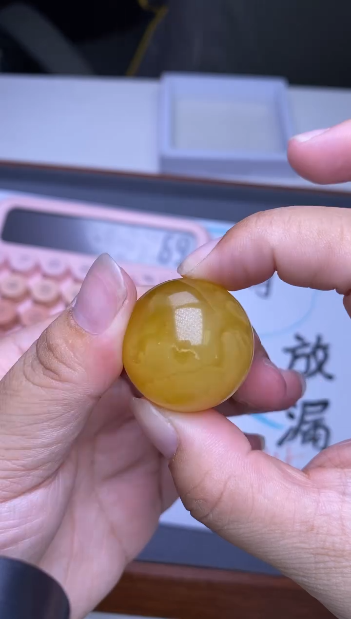裸石琥珀未镶嵌大小姐珠宝严选40