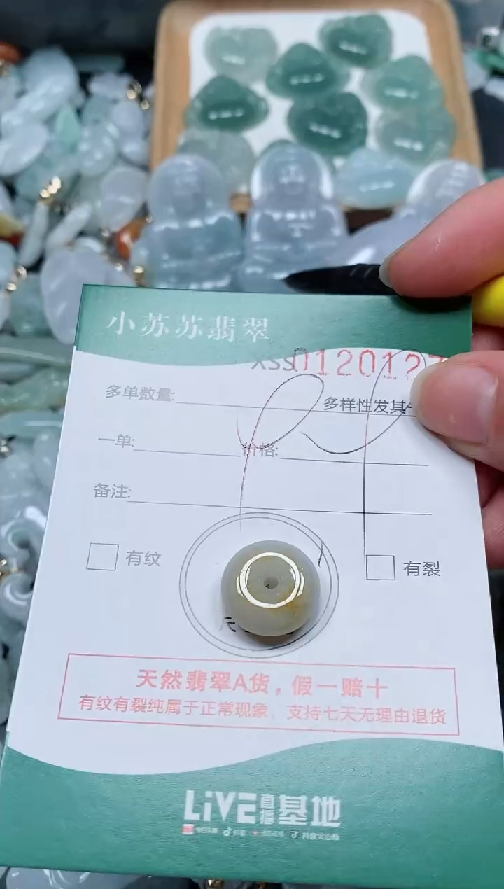 【闪购商品】翡翠颈饰未镶嵌闪购商品0120127