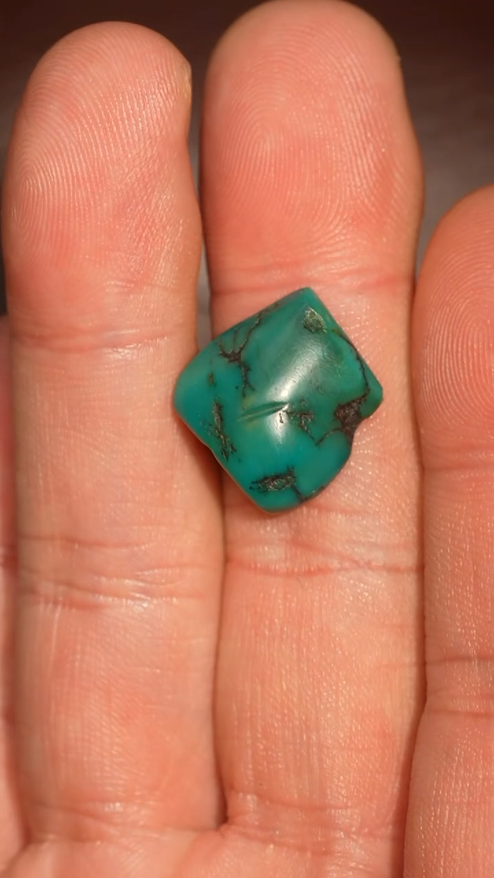 未镶嵌绿松石套链冲赛康胡子哥，DIY一86