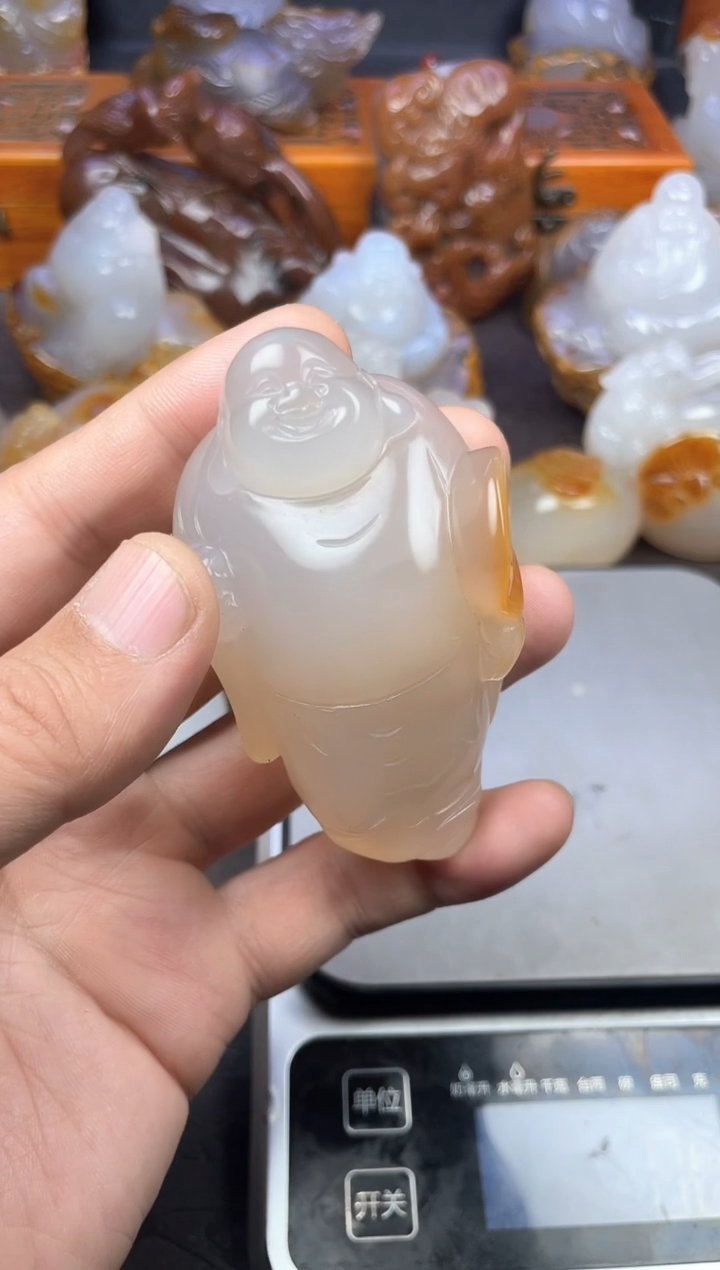 【闪购商品】玛瑙/玉髓手把未镶嵌1