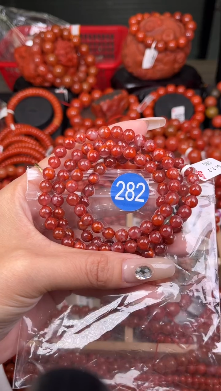 南红玛瑙未镶嵌珠宝奇石282-6+