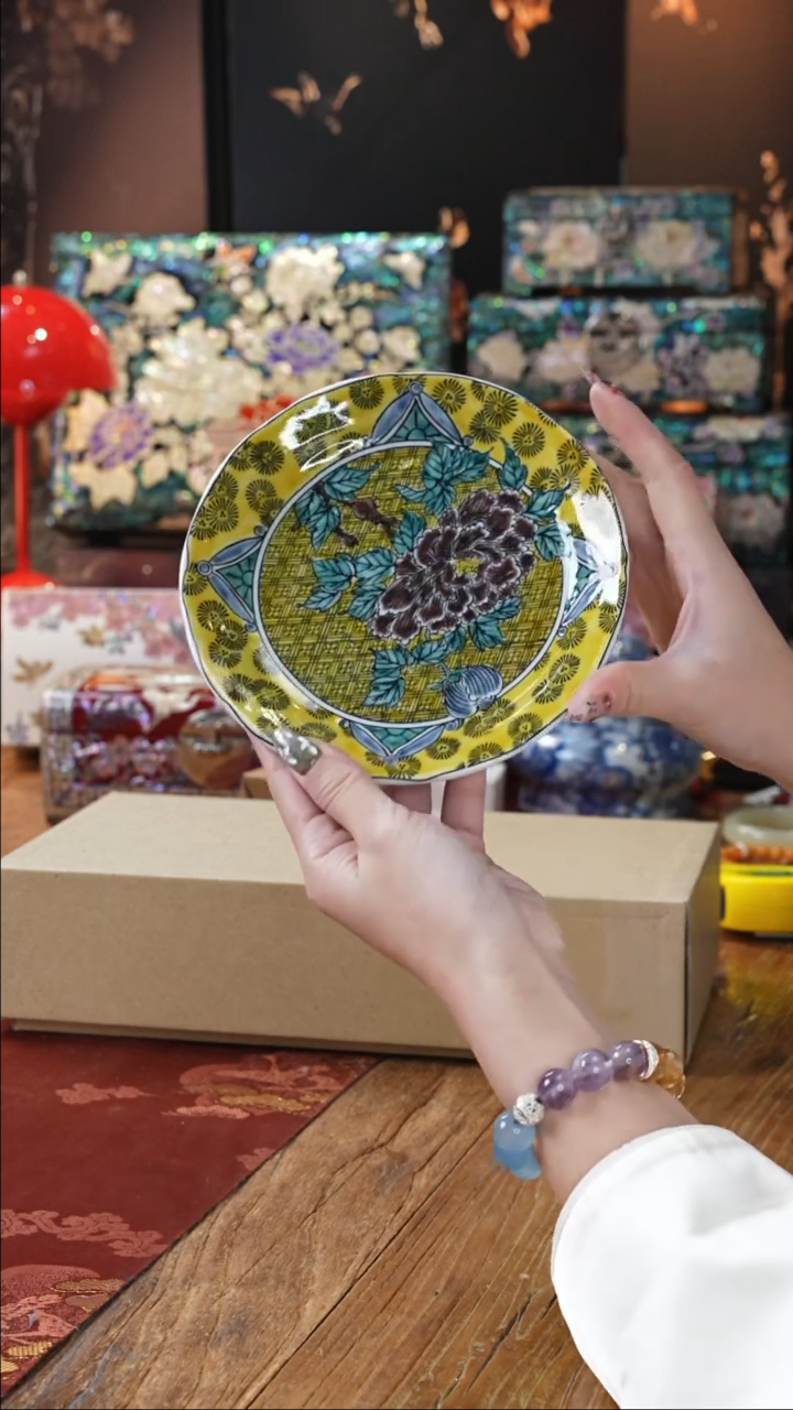 【闪购商品】瓷片豆包儿推荐饰品摆件