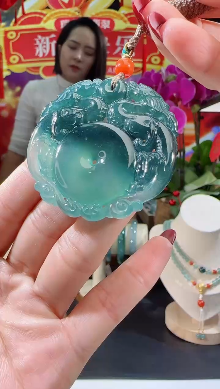 【闪购商品】翡翠吊坠(不含链)未镶嵌仿古牌