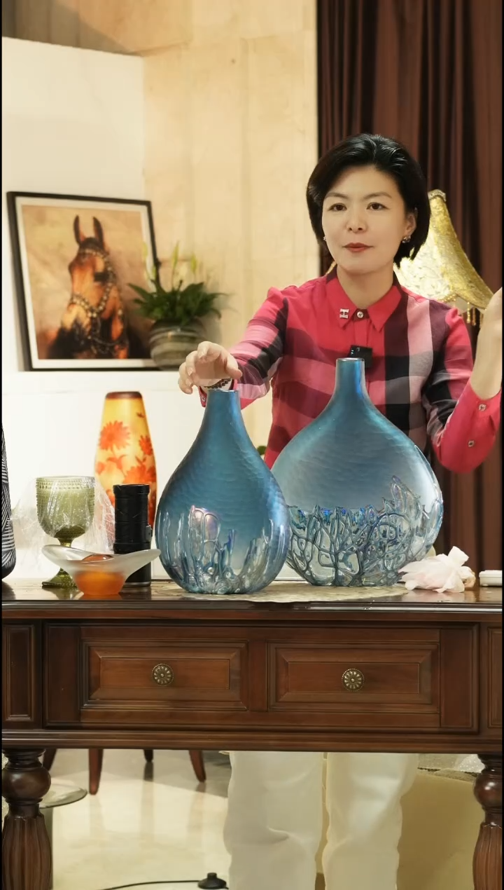 琉璃手工艺品一套发二