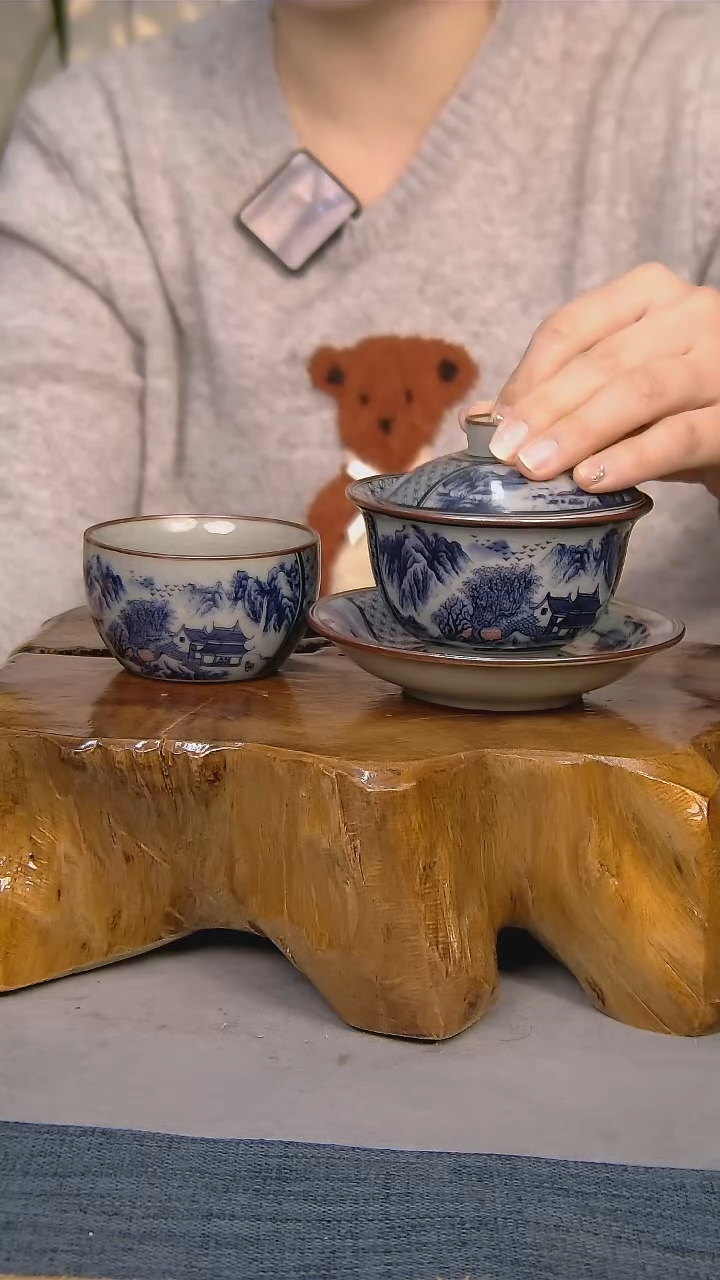 【闪购商品】简装家用款2件套 陶瓷家用茶具系列