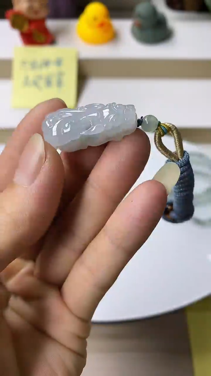 颈饰未镶嵌翡翠北*熊3天然缅甸翡翠A货2单