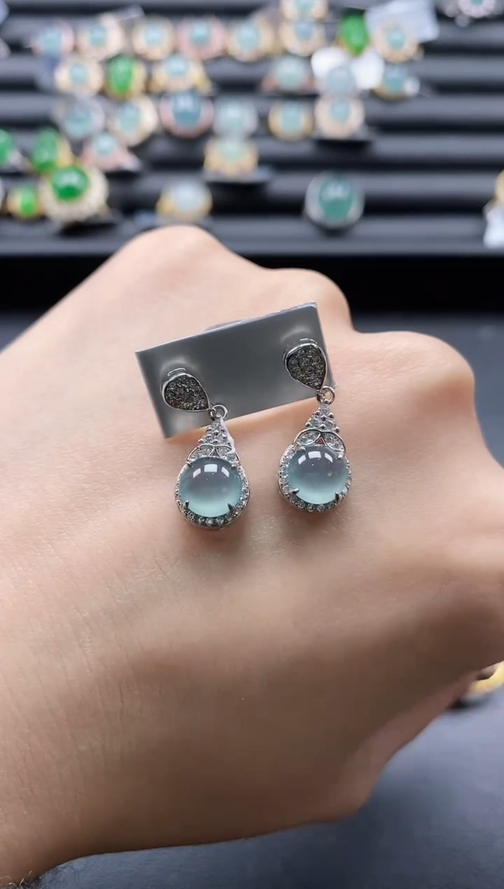 【闪购商品】翡翠戒指银S925镶嵌51151