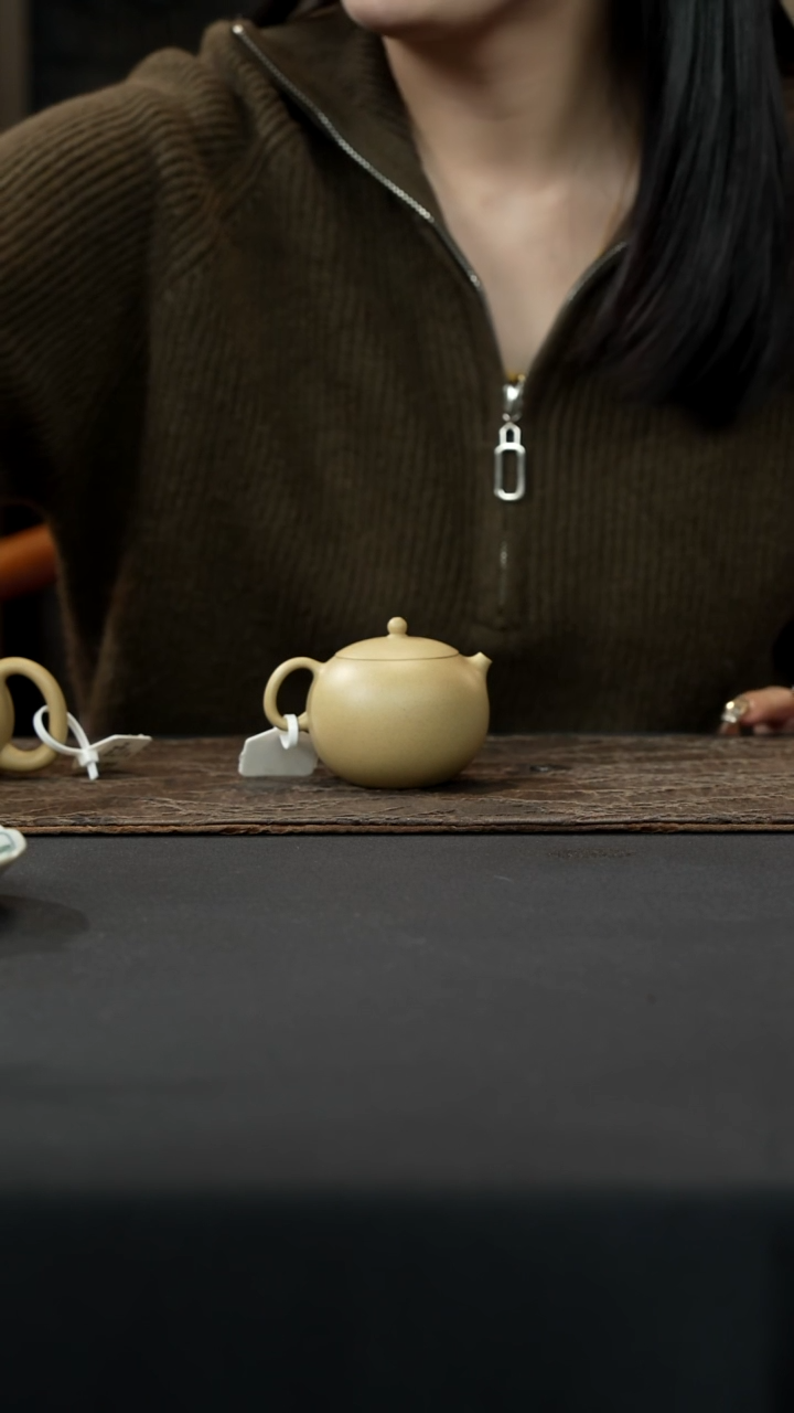 【闪购商品】紫砂茶壶本绿西施壶120cc