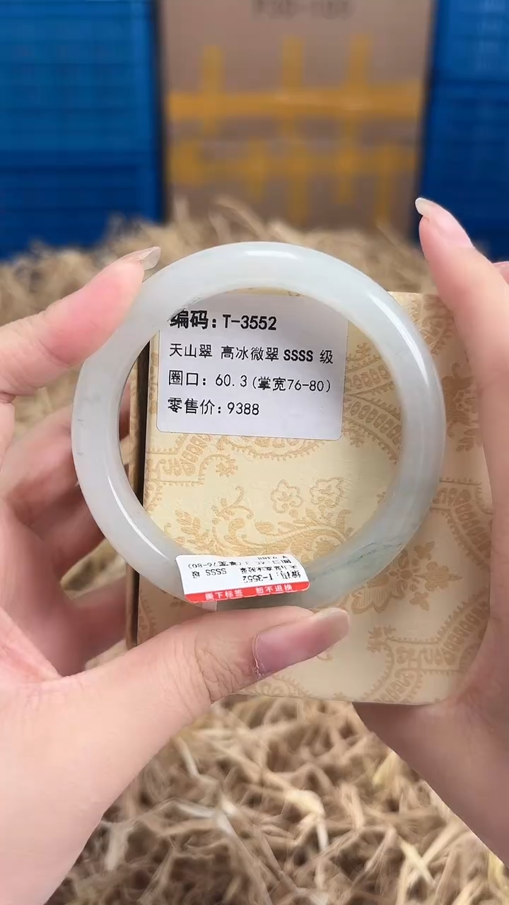未镶嵌手镯石英质玉T-3552