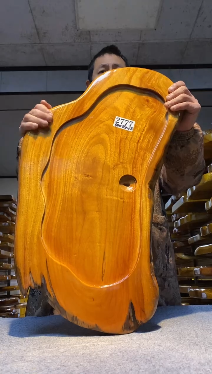 实木茶盘 一物一拍（不含配件）