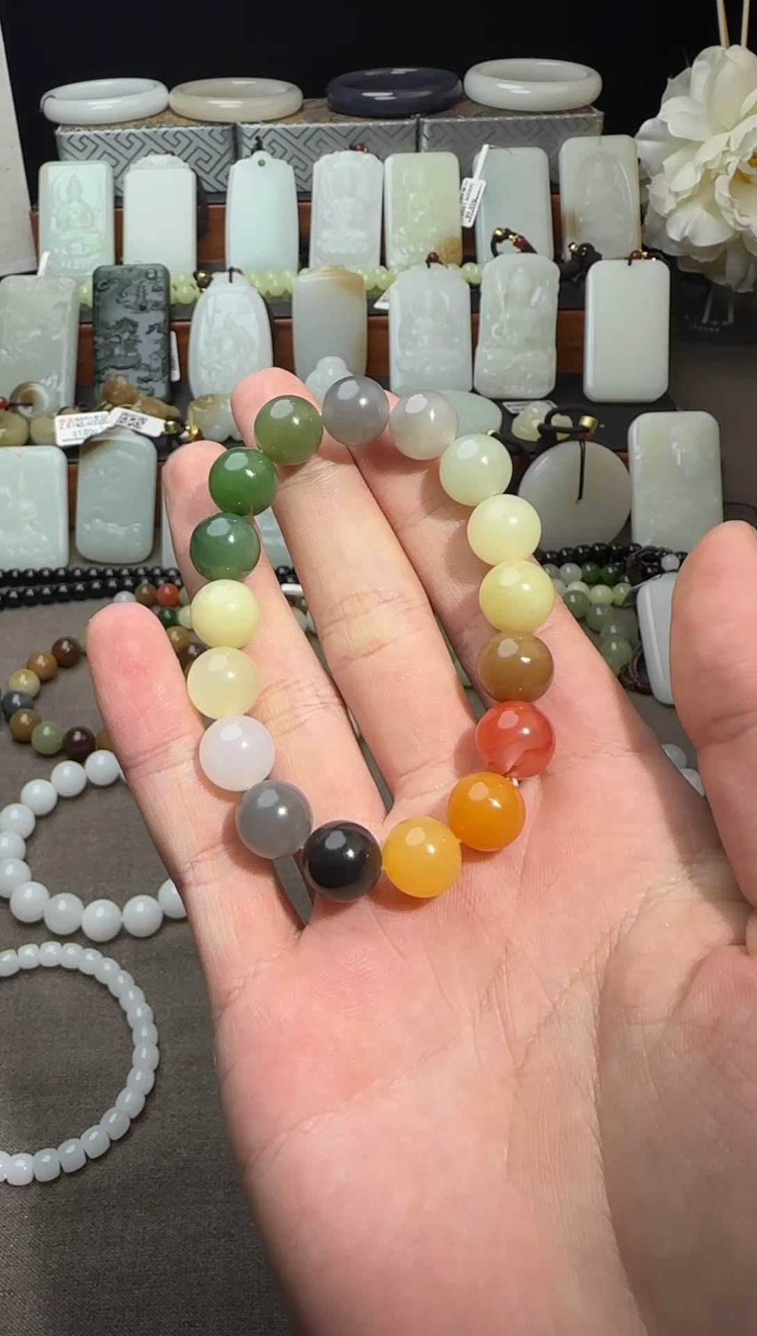 【闪购商品】和田玉手链未镶嵌和田玉手串