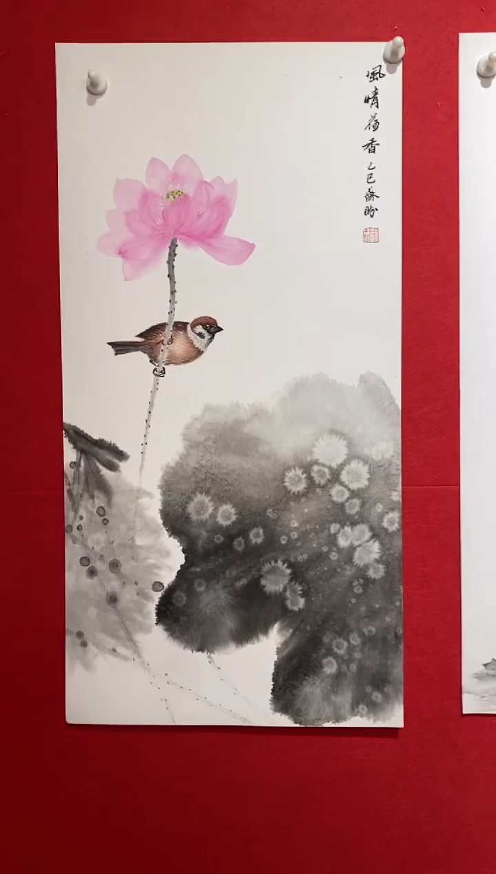 国画SP杰苏盼老师作品