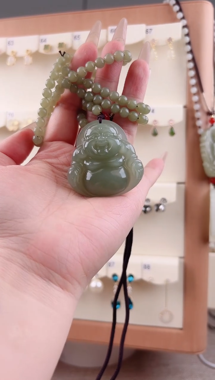 【闪购商品】和田玉吊坠(不含链)未镶嵌6