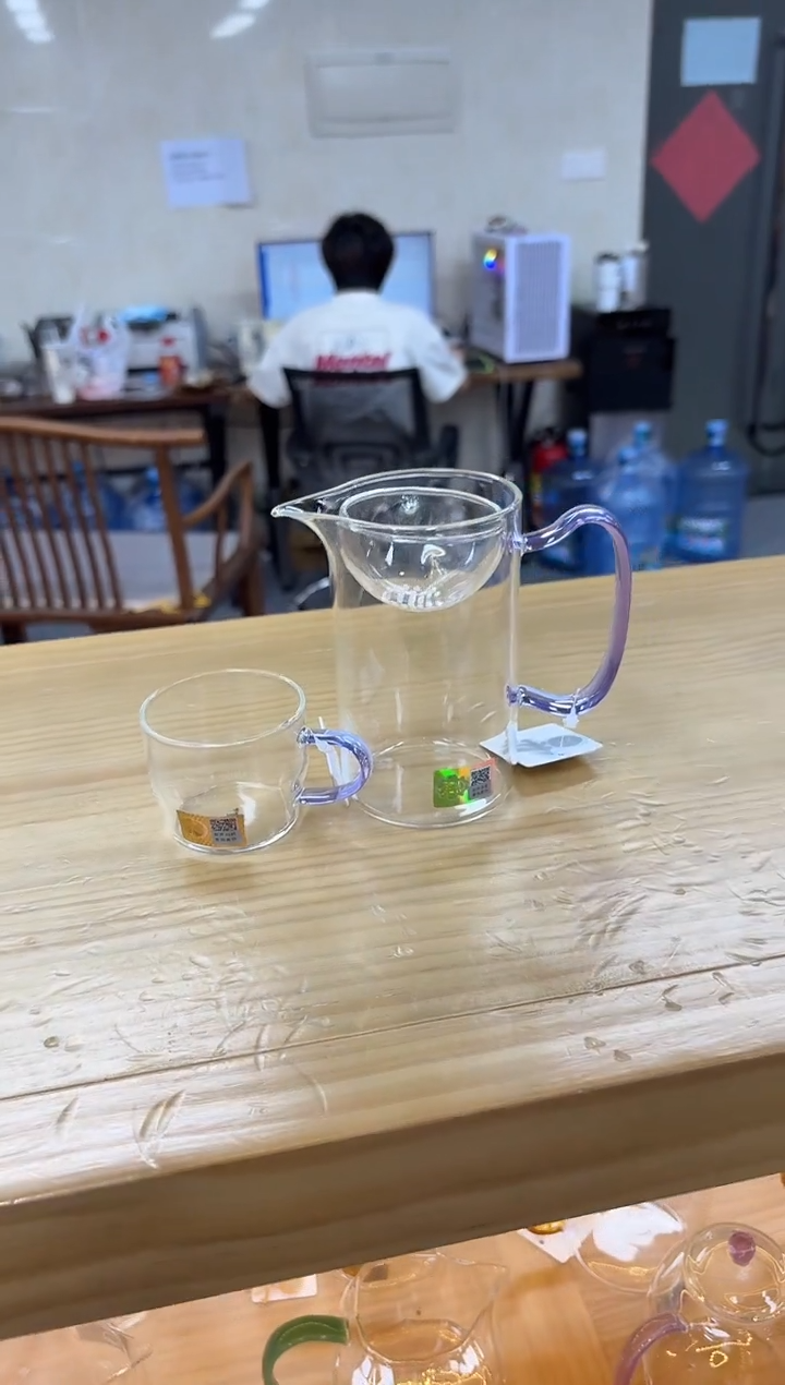 禾器沁润茶海浅紫色+禾器清禾杯一个装