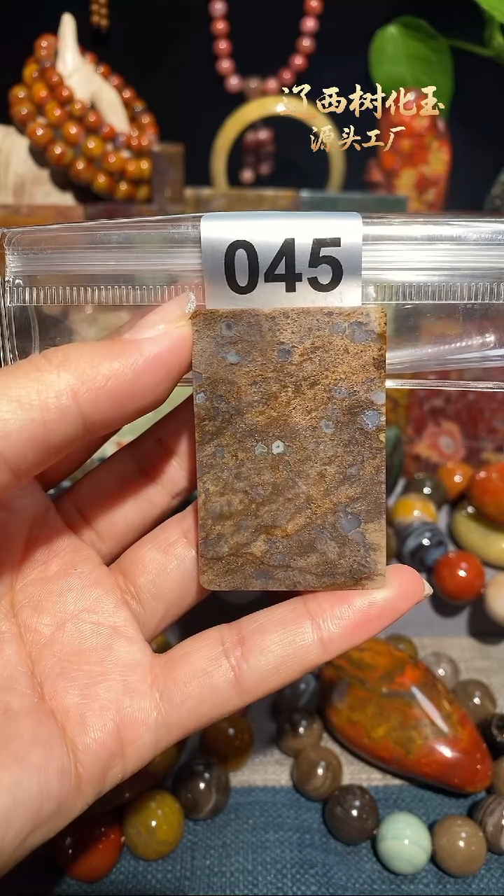 未镶嵌-硅化玉天然北票硅化玉吊坠