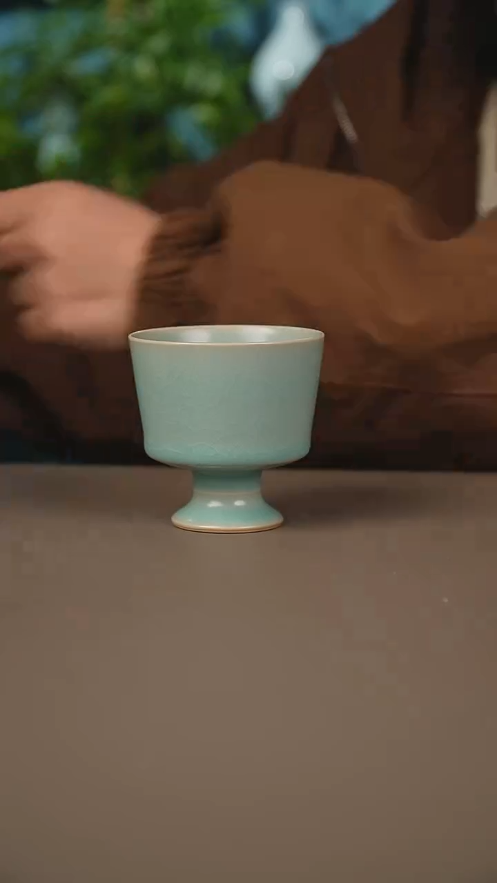 仿古高足杯一级    