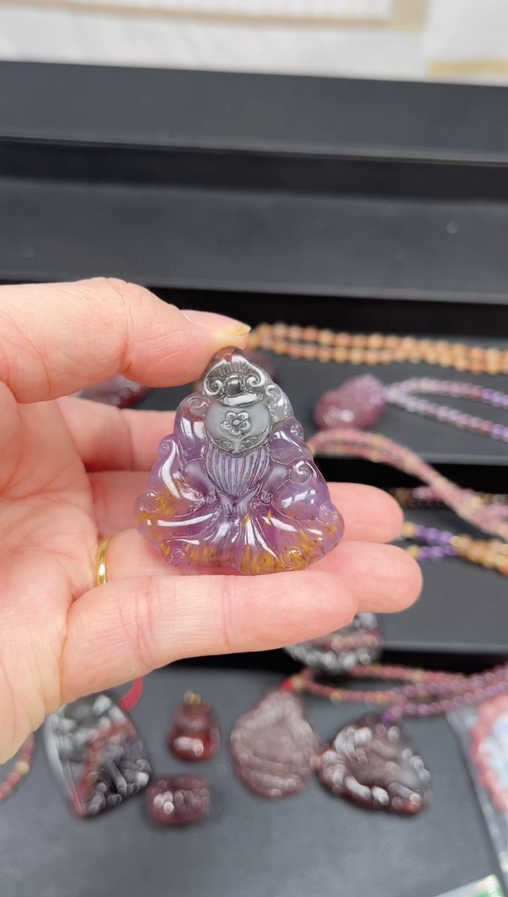 未镶嵌颈饰水晶【百晶灵儿】定制款