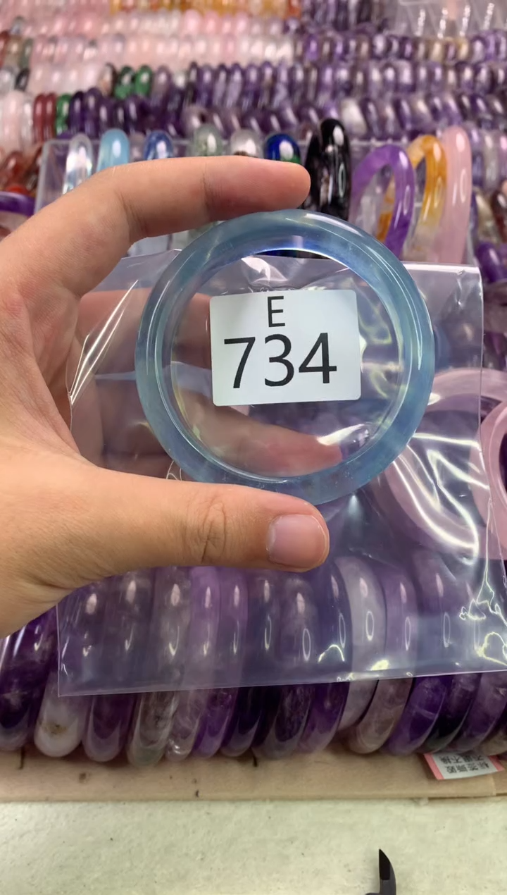 【闪购商品】水晶水晶手镯E未镶嵌734-61