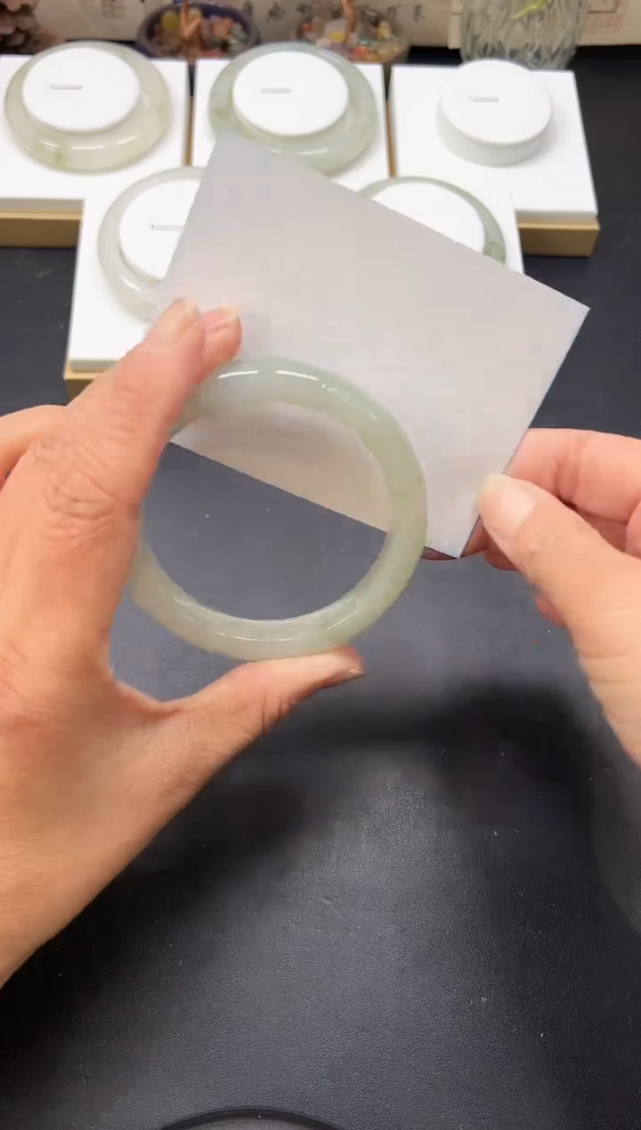 未镶嵌手镯石英质玉A27-59`60`61`