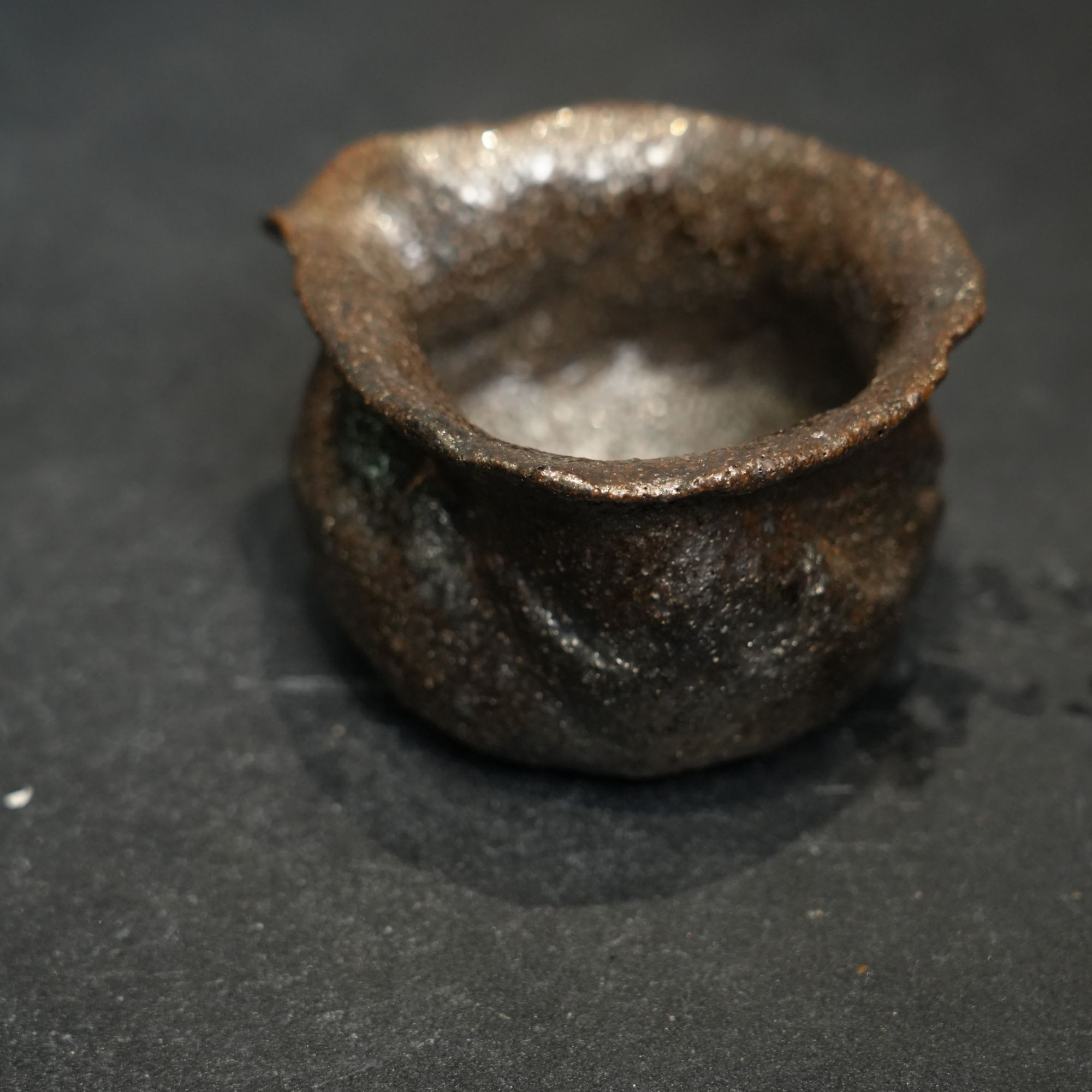 黑砂复古公道杯纯手工
