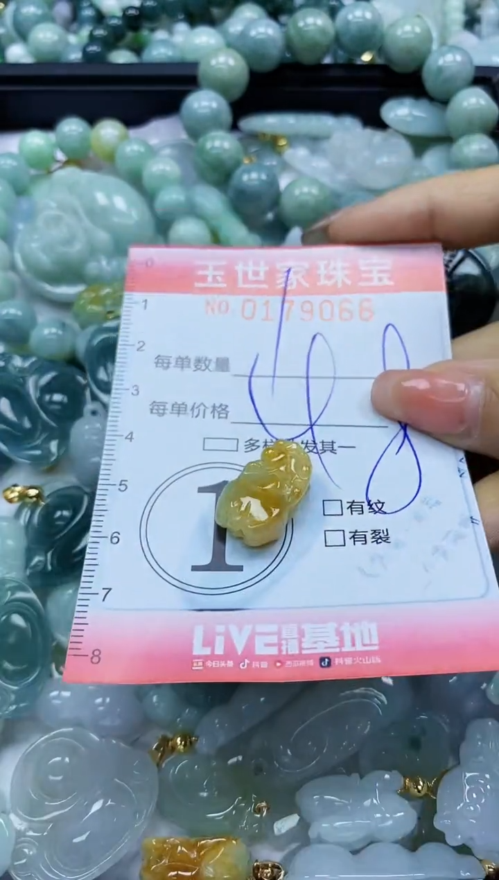 【闪购商品】翡翠颈饰未镶嵌闪购0179068