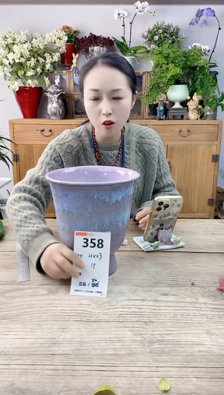 小玩子花盆直播编号358