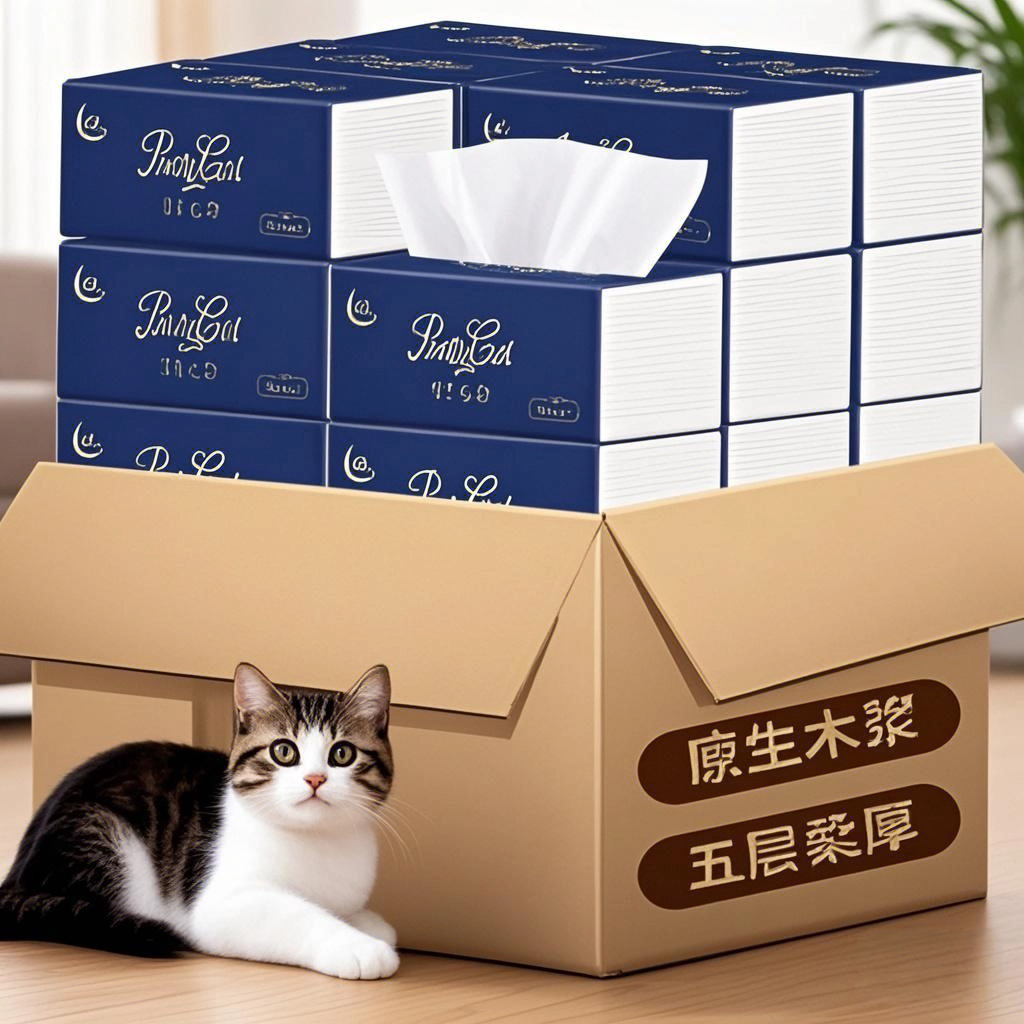 《小涛980专享》母婴家用面巾纸20大包抽纸抽取家用卫生家用抽纸