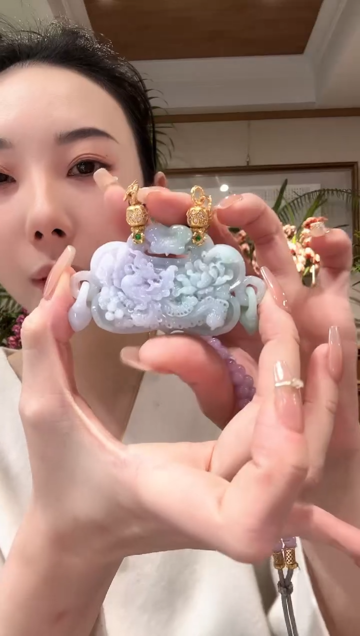 【闪购商品】翡翠颈饰未镶嵌国风