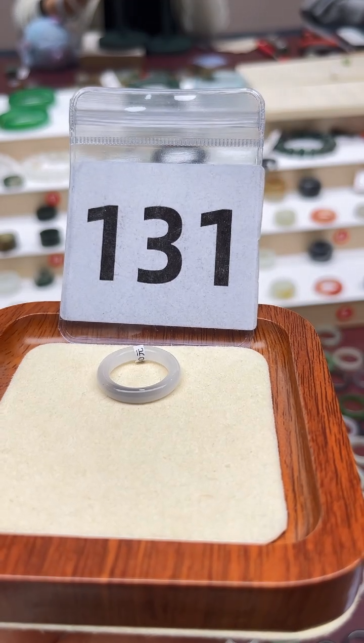 【闪购商品】和田玉戒指未镶嵌港码12号，内径16.4mm