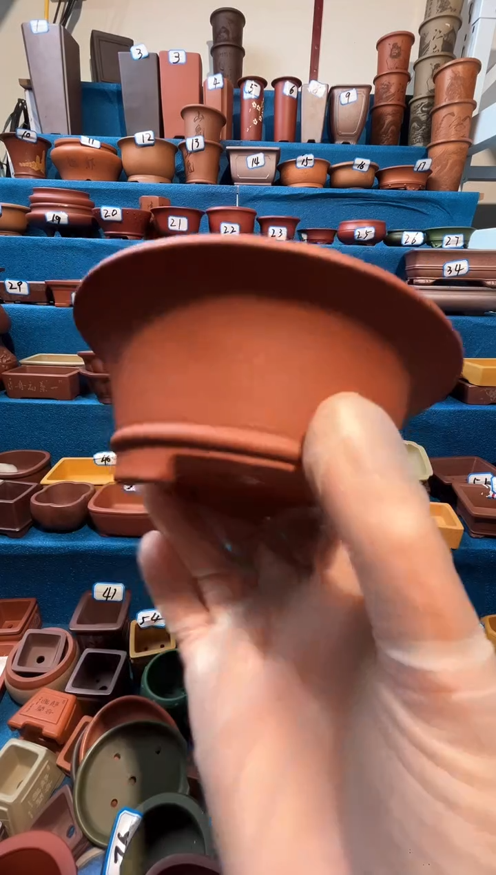 【闪购商品】紫砂紫砂花盆9*4