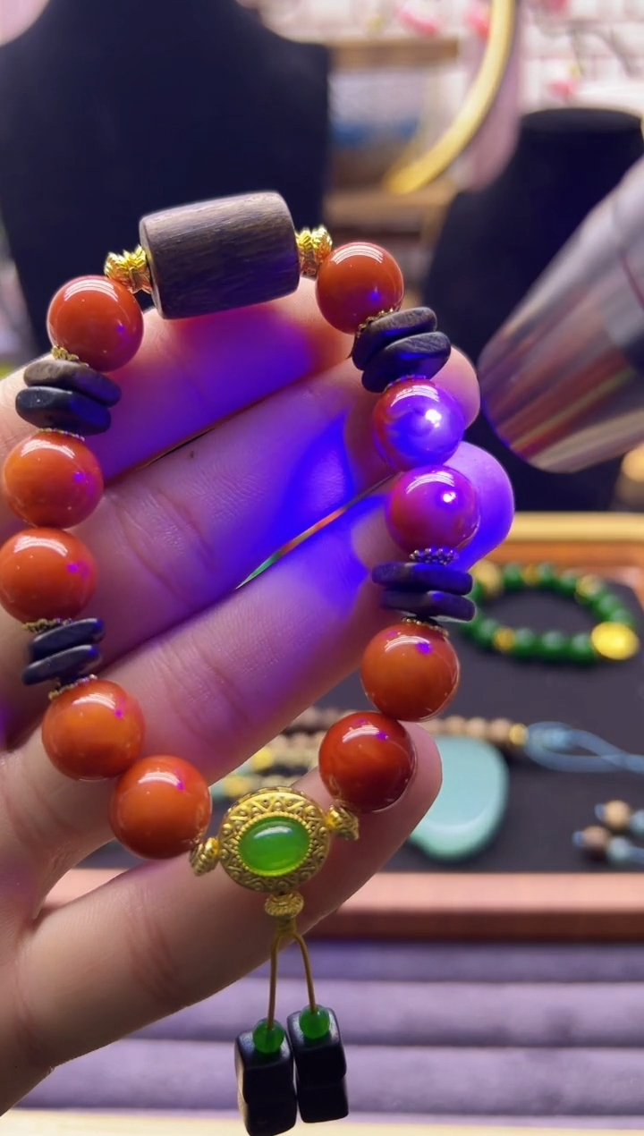 【闪购商品】水晶手链14K金镶嵌S89        