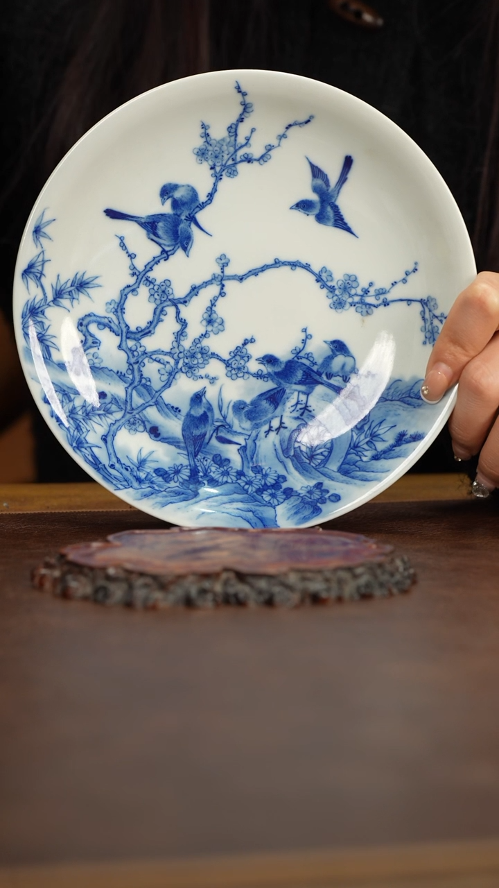 【闪购商品】晓剑窑单翠纹壶承