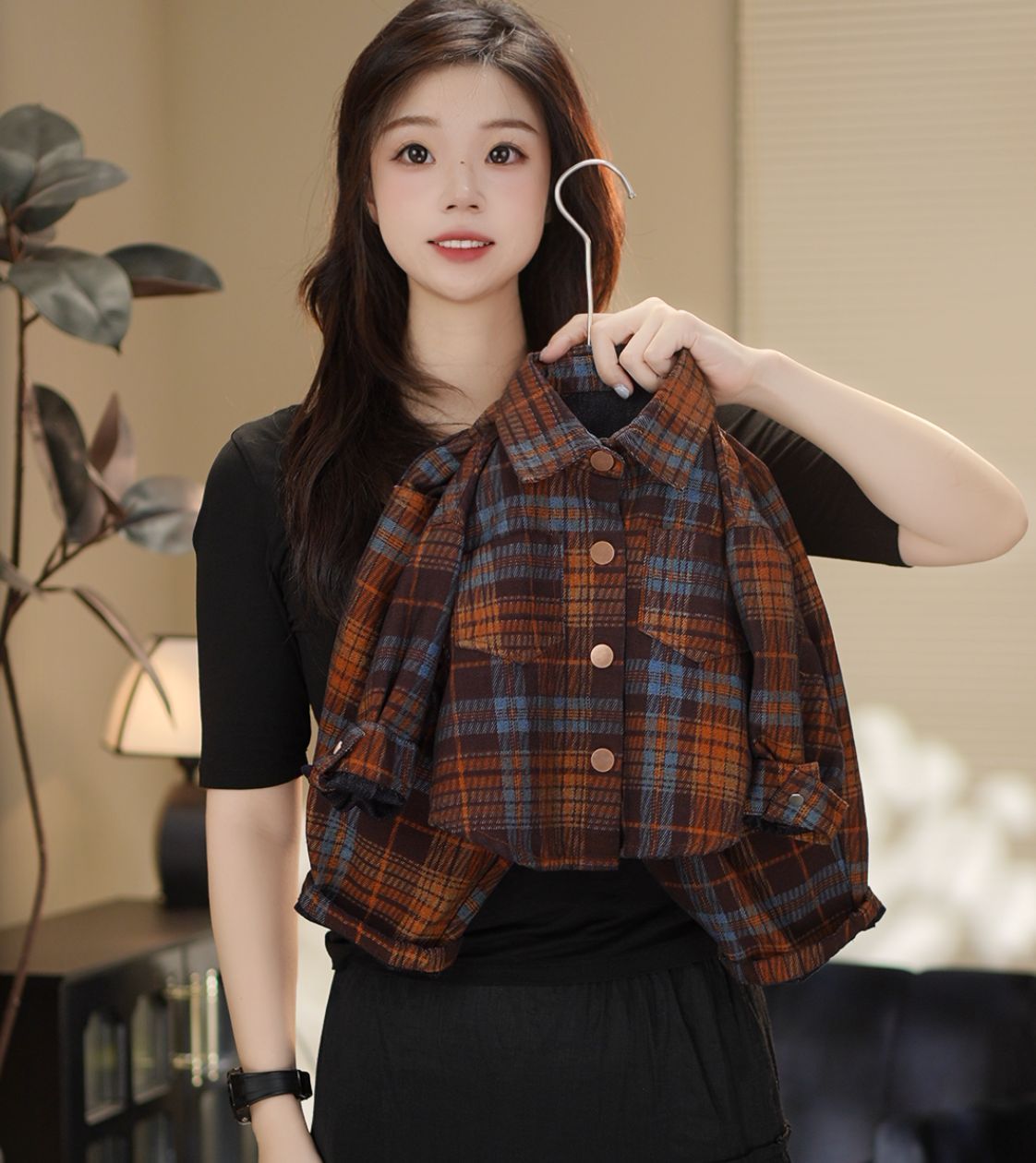 现货【原创设计1】2025秋款撞色童酷仔休闲时尚百搭牛仔套装89597