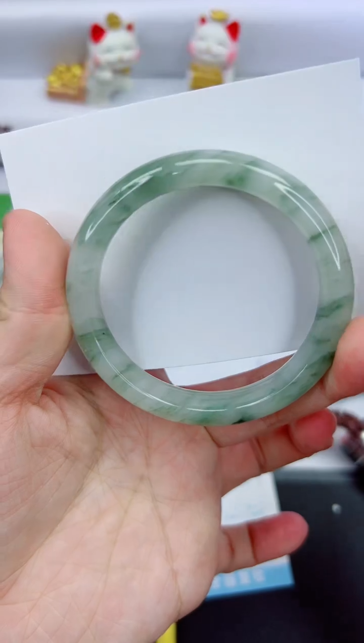 【闪购商品】石英质玉手镯未镶嵌314-56.3