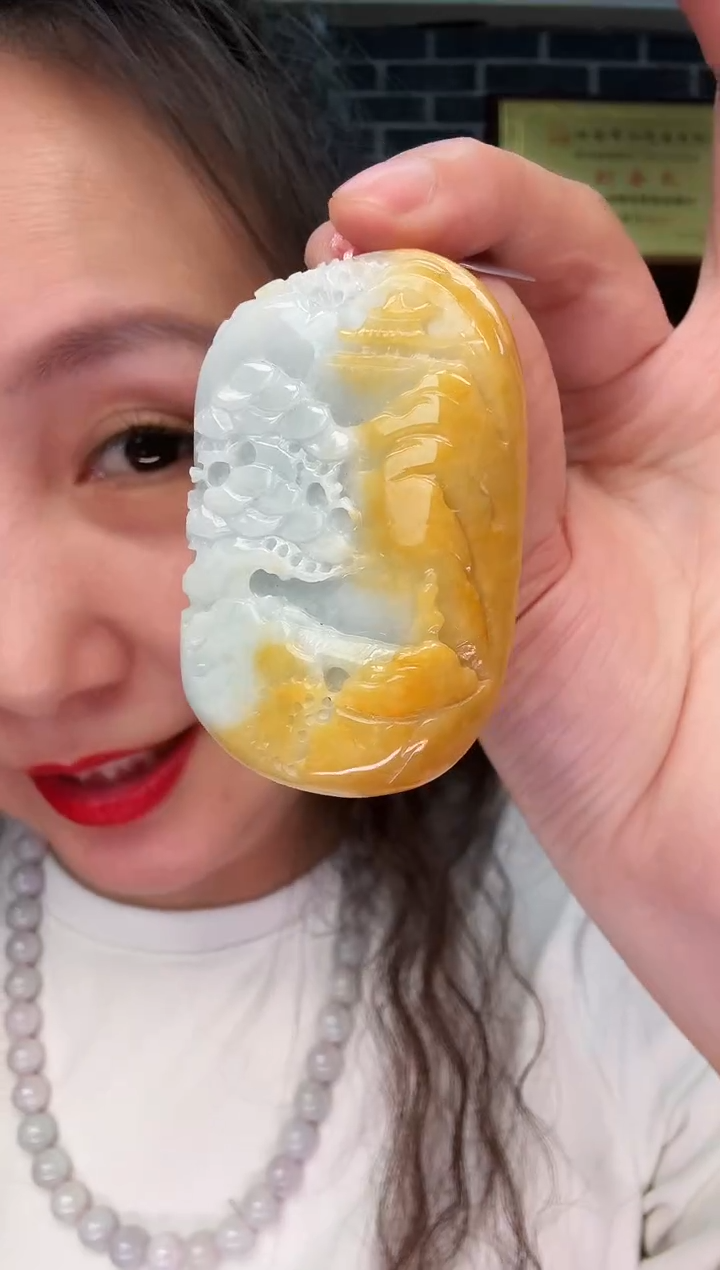 颈饰未镶嵌翡翠牌子