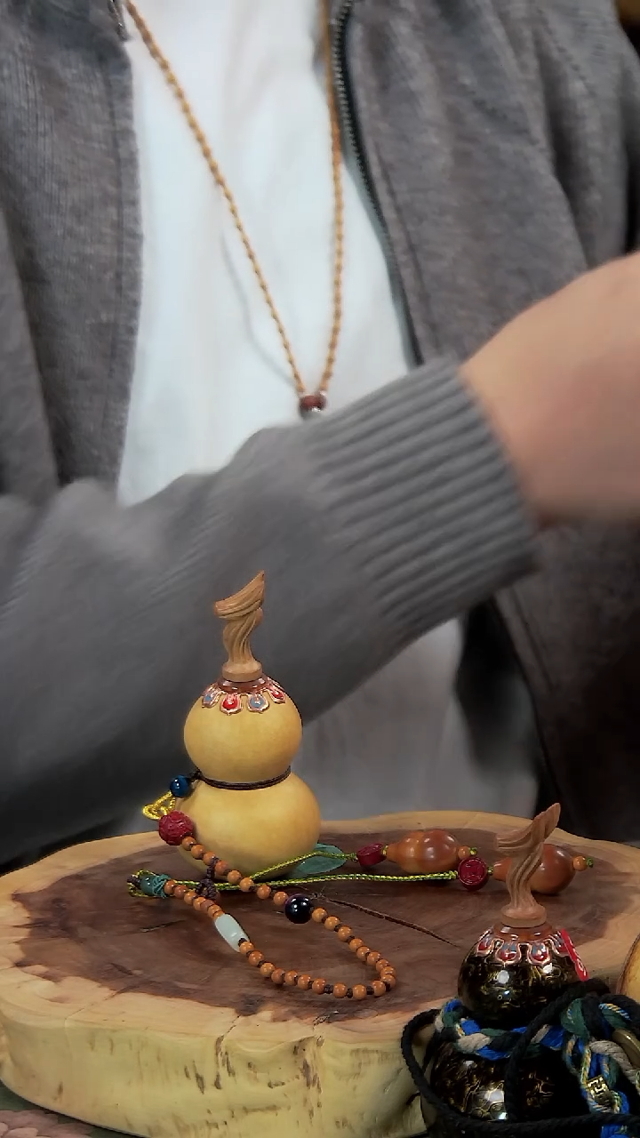 古艺高师傅葫芦车挂 编号B12