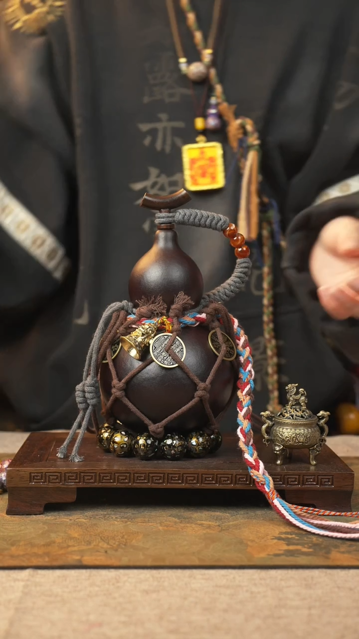 【闪购商品】093大漆葫芦一物一拍记葫堂出品