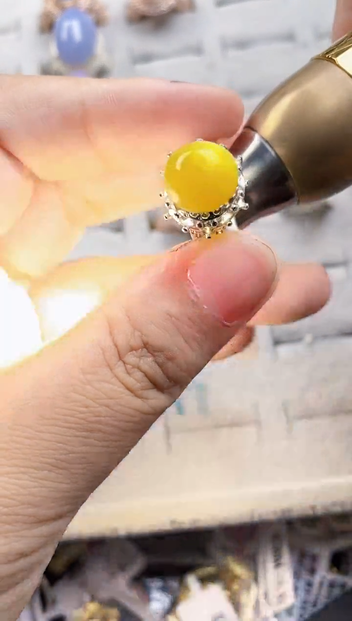翡翠戒指未镶嵌6666     33