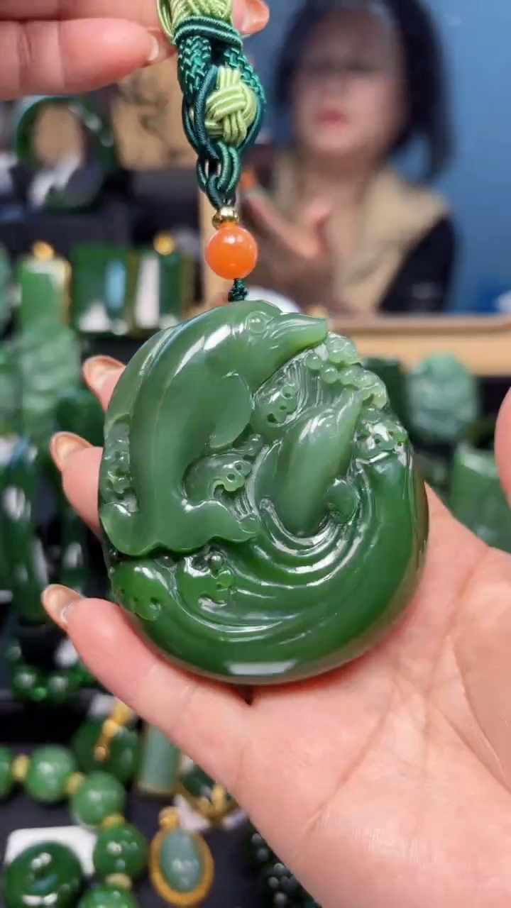 【闪购商品】和田玉（碧玉）把件未镶嵌1